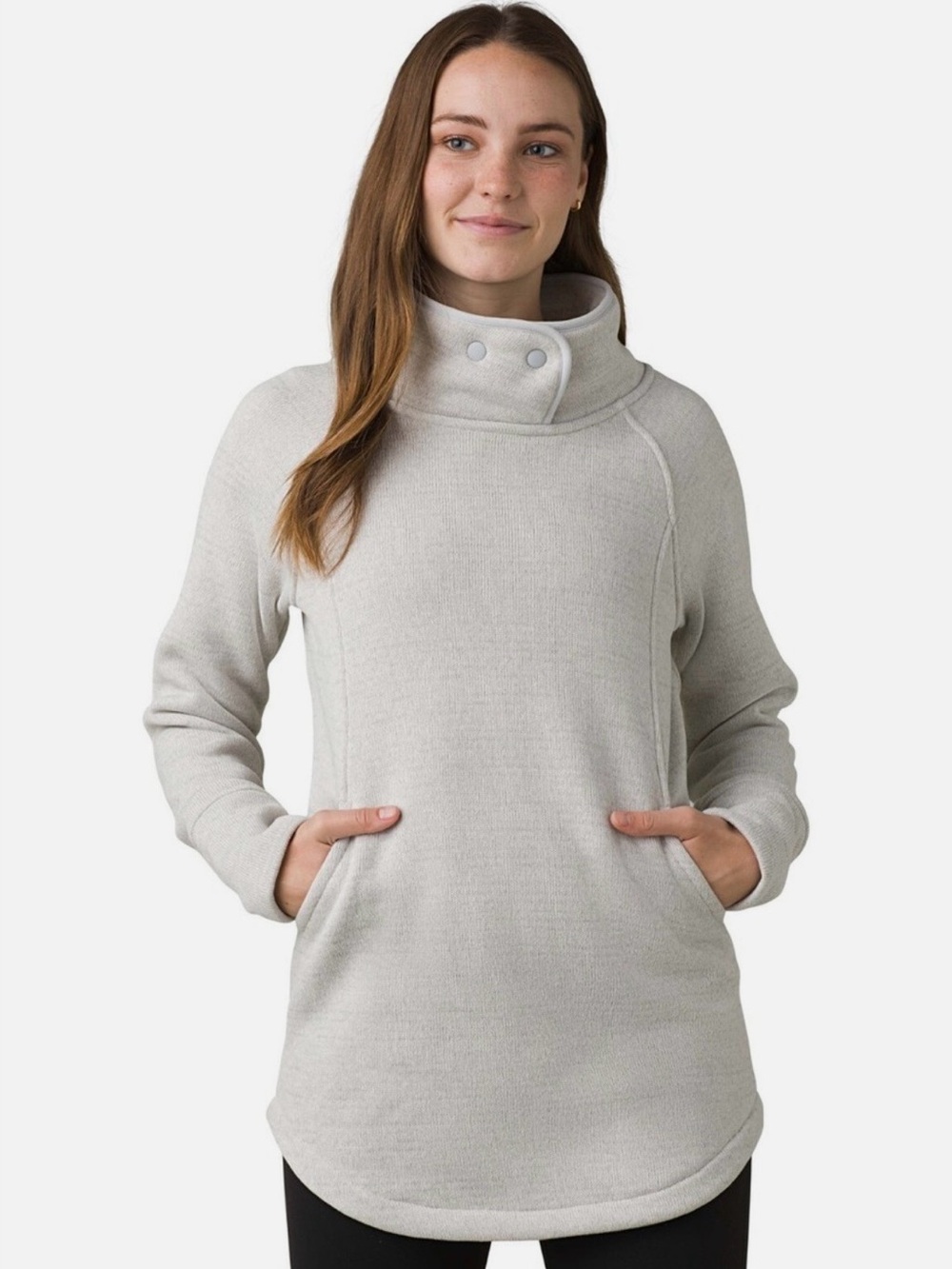 Prana Tri Thermal Threads Tunic Sweater - Size S